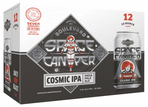 Boulevard Brewing Co. Space Camper Cosmic IPA Perspective: front