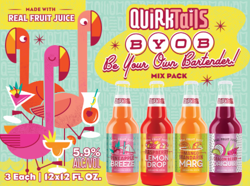 Duvel Quicktails™ BYOB Hard Seltzer - Variety Perspective: front