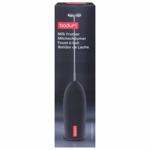 Bodum Schiuma Milk Frother - Black Perspective: front
