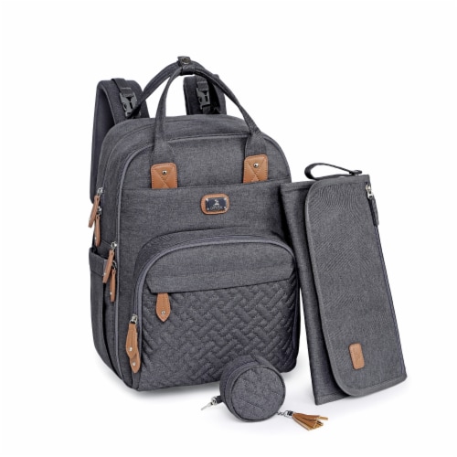 Dikaslon Diaper Bag Backpack with Portable Changing Pad ONE SIZE Gerbes Super Markets