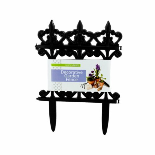 Kole Imports HB826-96 15 x 10.5 in. Decorative Garden Fence - Pack of 96 Perspective: front