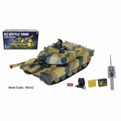 16 in. Remote Control Battle Tank Toy Perspective: front