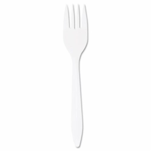 Style Setter Mediumweight Plastic Forks, White, 1000/Carton Style Setter Mediumweight Plastic Forks, White, 1000/Carton