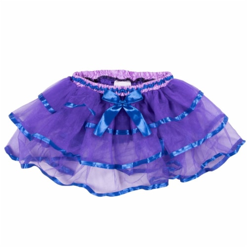 Purple & Blue Costume Tutu Perspective: front