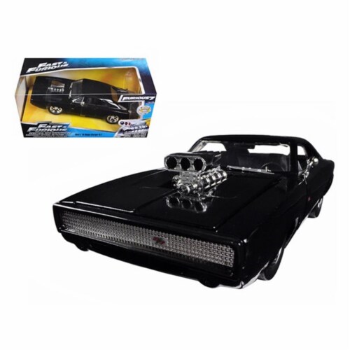 Doms 1970 Dodge Charger R T Black Fast Furious 7 Movie 1 24 Diecast Model Car 1 Fred Meyer