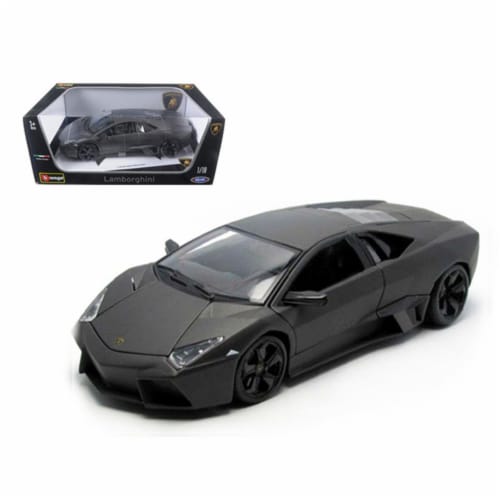 B 1 by 18 Lamborghini Reventon Diecast Model Car Matt Grey 1 King Soopers
