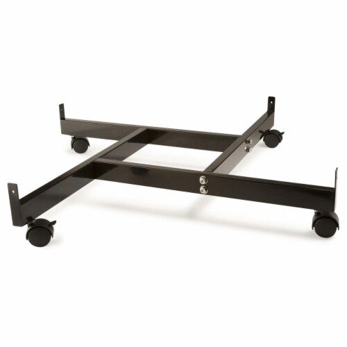 BLK-4BA 4-Way Base for Grid&#44; Black - Semigloss Perspective: front