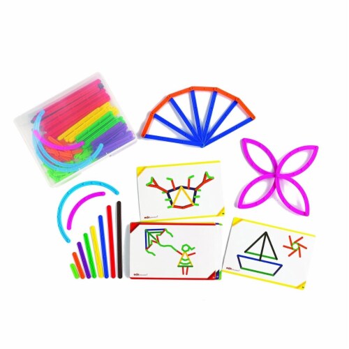 Junior Geostix - 30 Double Sided Activity Cards - Pack of 12 Perspective: front