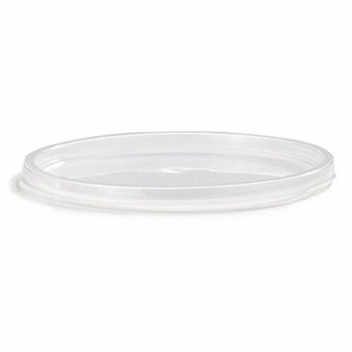 Prime Source 75002445 Clear Deli Cup Lids Perspective: front