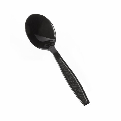 Prime Source 75003541 CPC White Plastic Fork Spoon - Case of 1000 Perspective: front