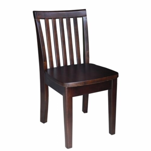 International Concepts CC15-263P Mission Juvenile Chair - Set of 2 - Java Perspective: front