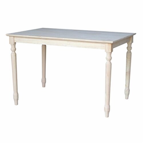 Unfinished cheap farm table