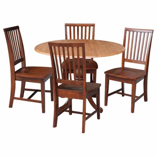 International concepts dual discount drop leaf table