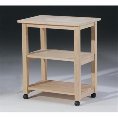 International Concepts 185 Microwave Cart Perspective: front