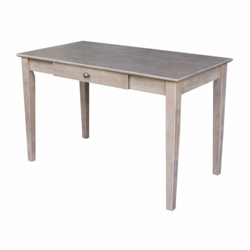 Writing Desk With Drawer Perspective: front