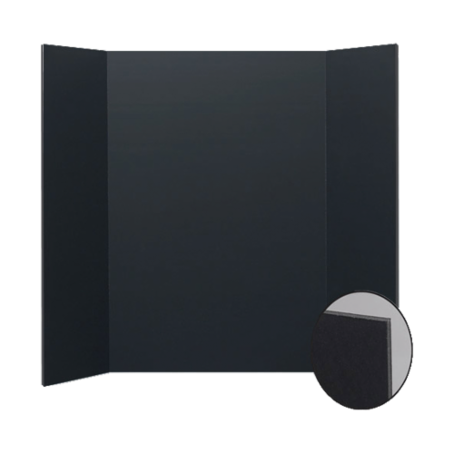 36 x 48 Total Black Foam Project Board Bulk Pack of 10 Perspective: front