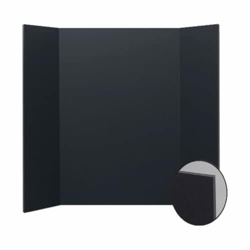 36 x 48 Total Black Foam Project Board Bulk Pack of 24 Perspective: front