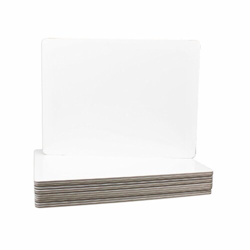 Flipside Magnetic Dry-Erase Board 9 x12  12/PK White 10125 Perspective: front