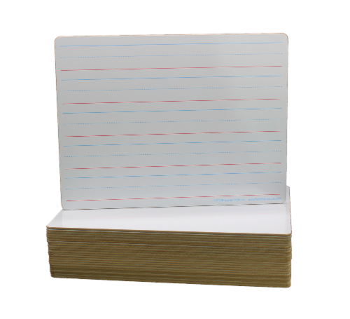 Mind Reader Portable Magnetic Dry Erase Double Sided Easel Board With