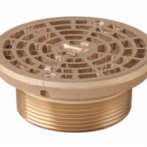 Smith Light Commercial Floor Drain Strainer 3In MIP 4 3 4In Dia