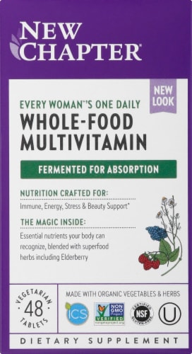 New Chapter Organics Every Woman's One Daily Multi Perspective: front