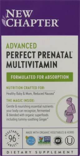 New Chapter Og Perfect Prenatal Perspective: front