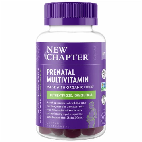 New Chapter® Gummy Prenatal Multi Vitamin Perspective: front