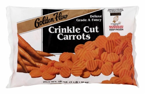 Golden Flow - Carrots Crinkle Cut Perspective: front