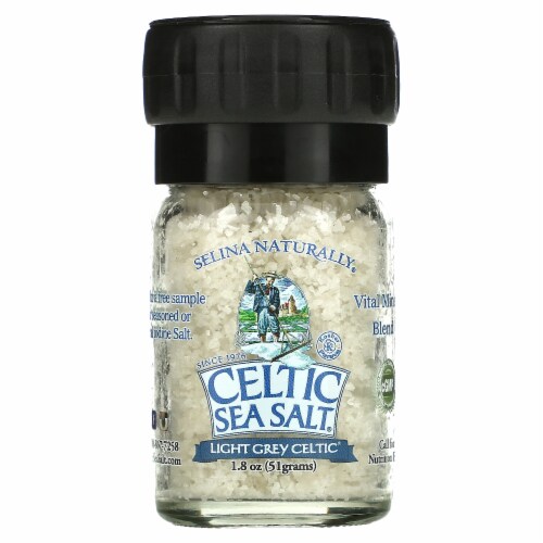 Selina Naturally Celtic Sea Salt Light Grey Celtic Mineral Blend Perspective: front