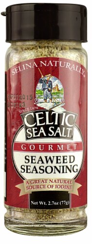 Celtic Sea Salt Light Grey Celtic Large Grinder, Sea Salt, 3oz