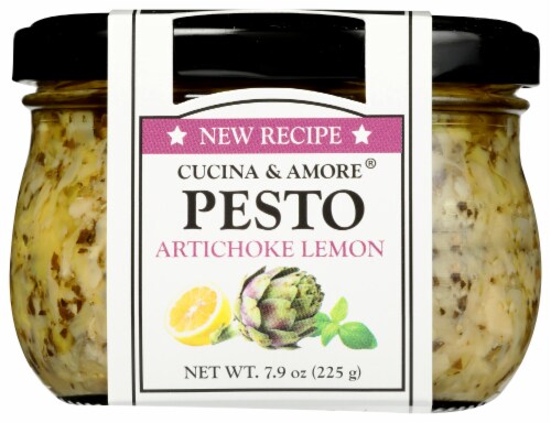 Cucina & Amore® Artichoke Lemon Pesto Sauce Perspective: front