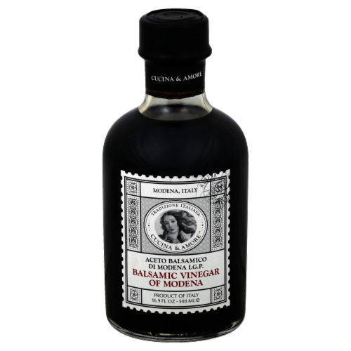 Cucina and Amore Balsamic Vinegar of Modena Perspective: front