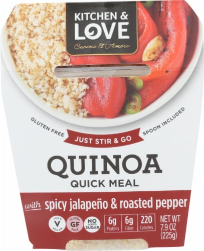 Kitchen & Love Cucina Et Amore Jalapeno & Peppers Quinoa Meal Perspective: front