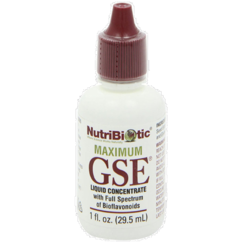 NutriBiotic Maximum GSE Liquid Concentrate Perspective: front
