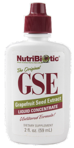 Nutribiotic Grapefruit Seed Extract Perspective: front