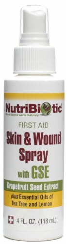 NutriBiotic  Skin & Wound Spray with GSE Perspective: front