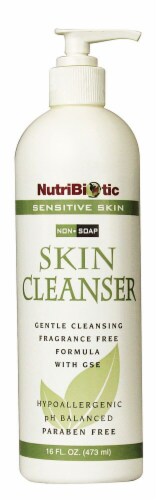 NutriBiotic Sensitive Skin Cleanser Perspective: front