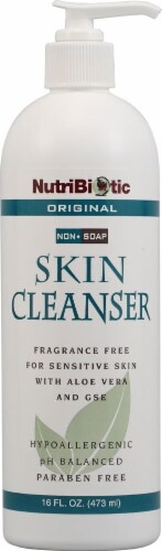 NutriBiotic Skin Cleanser Fragrance Free Perspective: front