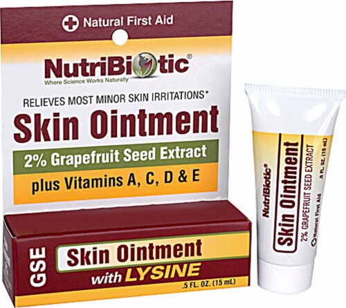 NutriBiotic  Skin Ointment Perspective: front