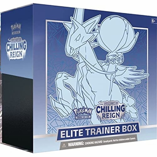 Pokemon SAS6 Chilling Reign Ice Elite Trainer Box Perspective: front
