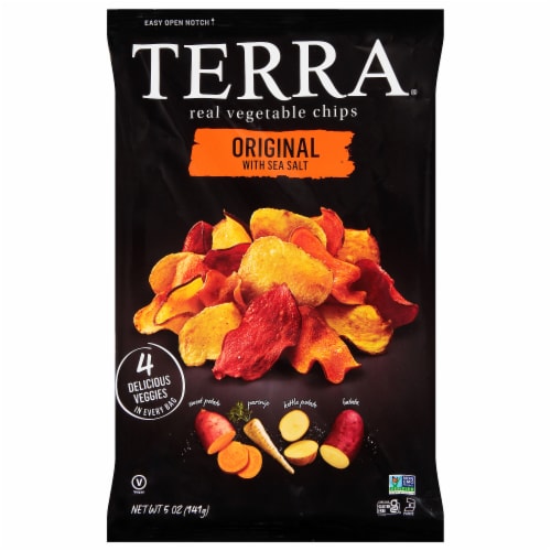 Terra® Original Sea Salt Vegetable Chips Perspective: front