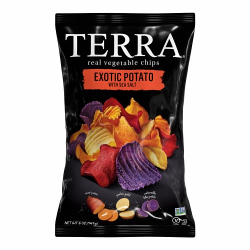 Terra® Exotic Potato Sea Salt Vegetable Chips Perspective: front