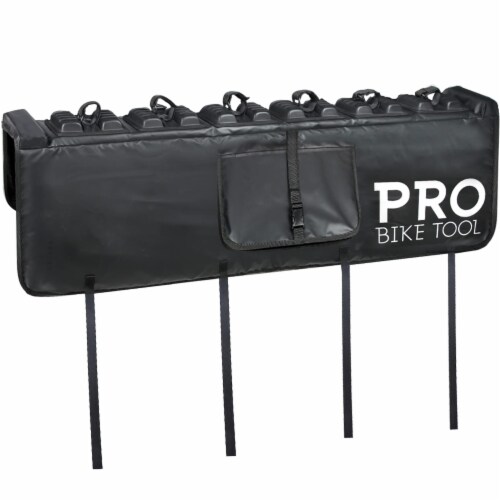 PRO BIKE TOOL 5 Bike Tailgate Pad - Premium Truck Bike Pads for MTB Perspective: front