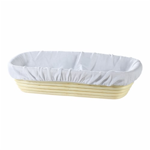 Frieling Rectangular Brotform Liner, 100% Cotton Perspective: front