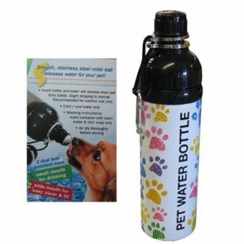 Good Life Gear SF6035 PAWS 24 oz. BPA Free Travel Water Bottle For Pets -  Paws, 1 - Fry's Food Stores