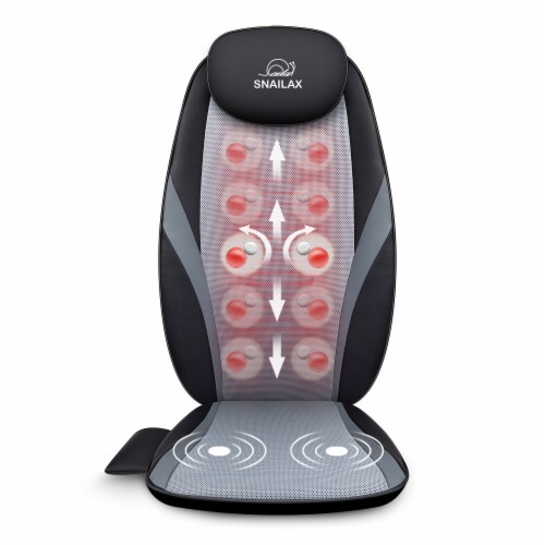 Snailax Shiatsu Back Massager with Heat & Vibration, Massage Seat