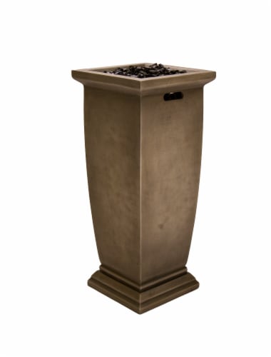 Endless Summer LP Gas Outdoor Fire Column Perspective: front