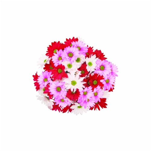 Crazy Daisy Bouquet Perspective: front