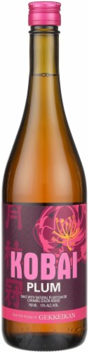 Gekkeikan Kobai Plum Sake Perspective: front