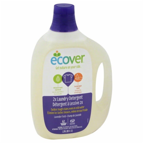 Ecover 2x Lavender Field Liquid Laundry Detergent Perspective: front